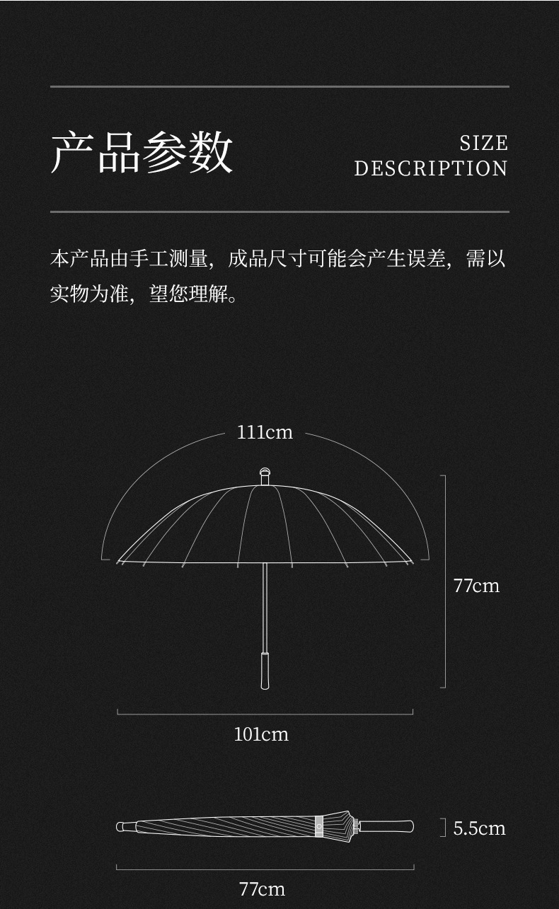 Umbrella parameter