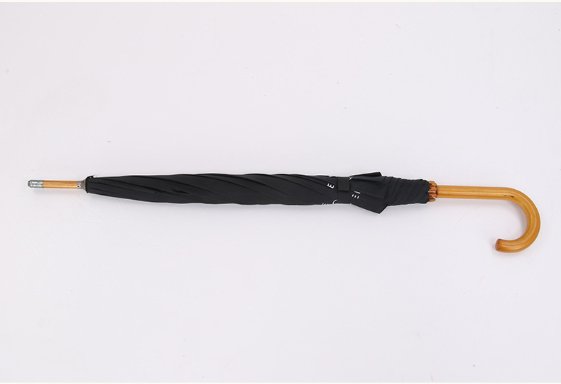 elegant wooden umbrella