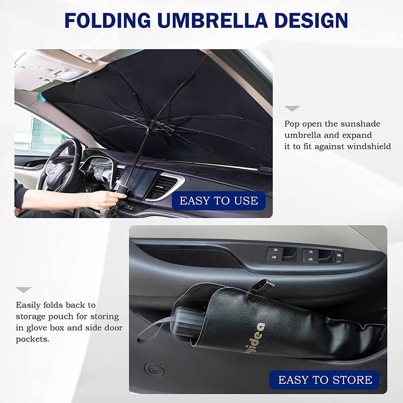 Car sunshade umbrella