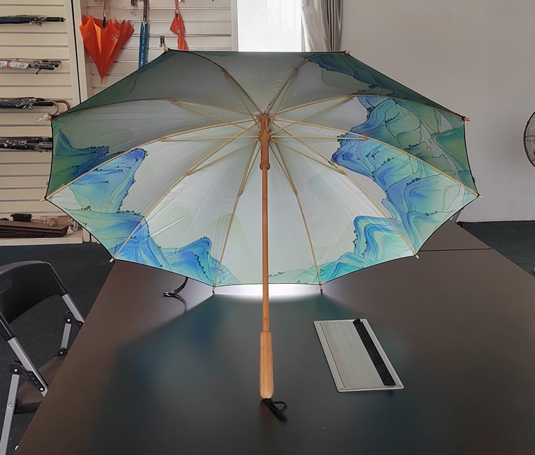 advertising umbrella