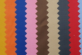 What fabrics and prices are available for umbrella fabrics in custom umbrella