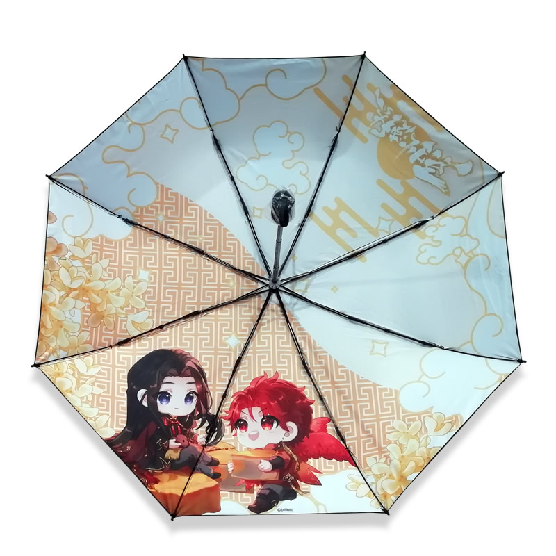 Anime cartoon umbrella custom