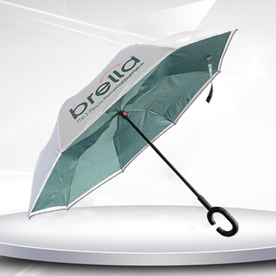 Custom inverted umbrella