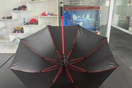Golf Club Custom Umbrella  Signing
