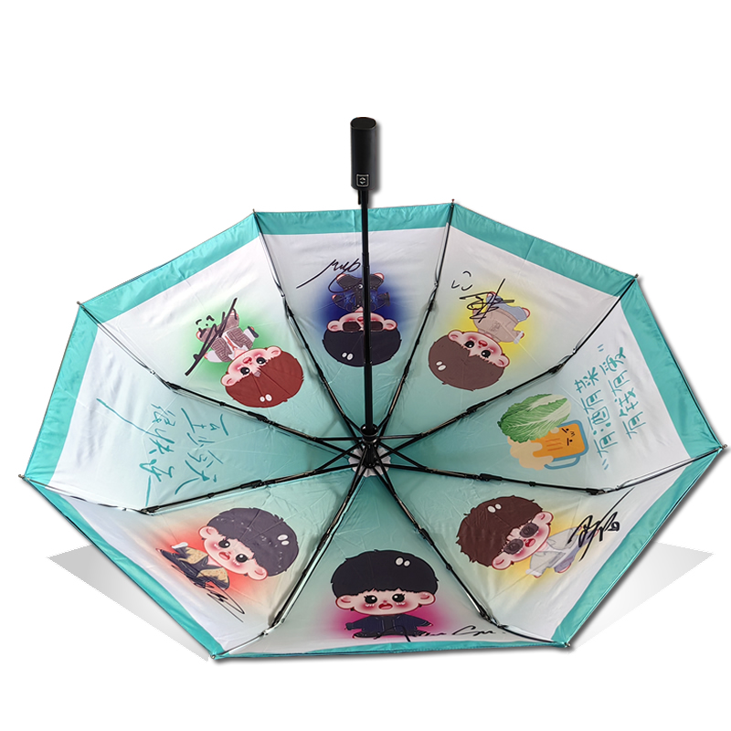 Personalized customized automatic umbrella