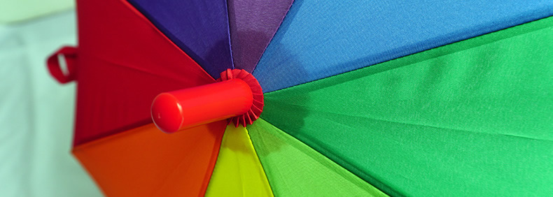 Kids umbrella cap