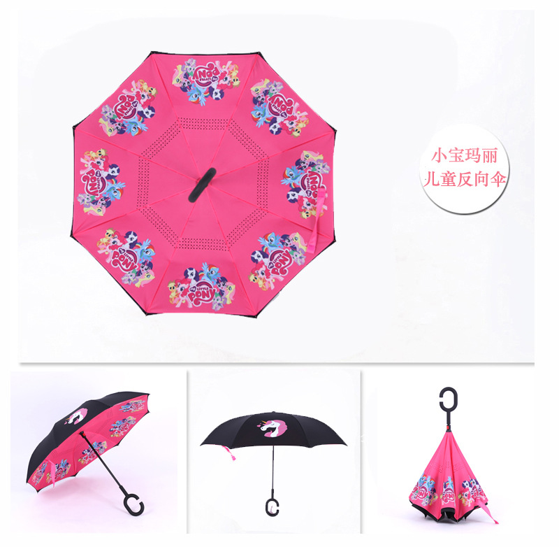 Digital Print Reverse Umbrella