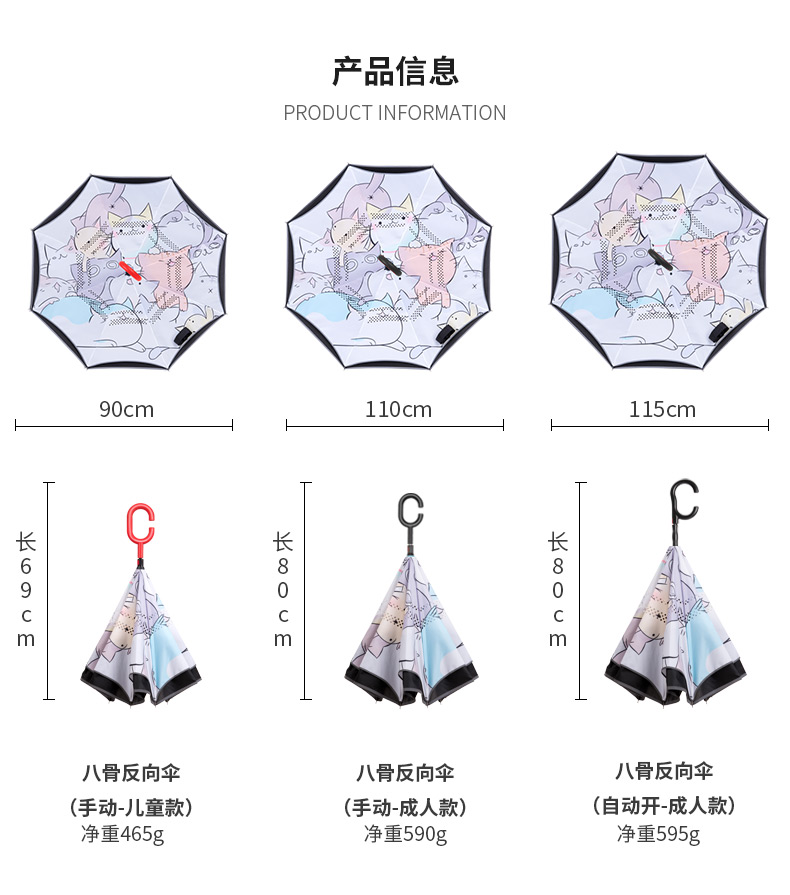 children reverse umbrella