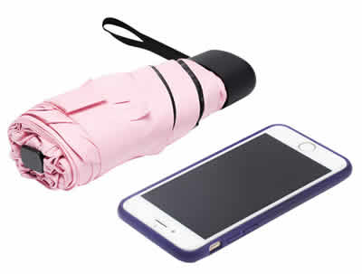 Five folding umbrella