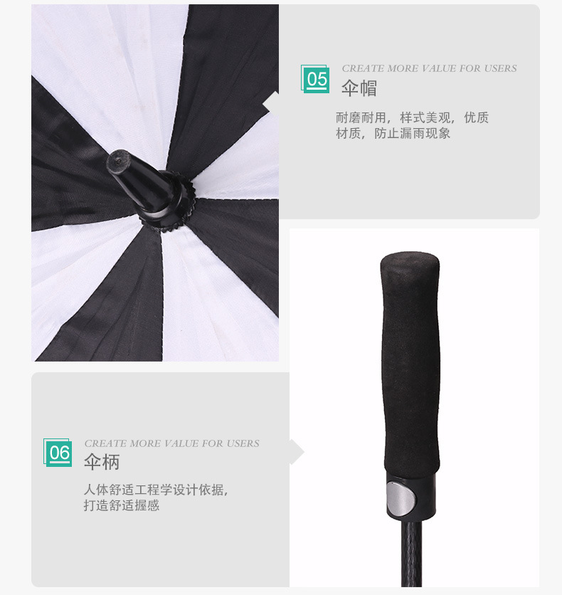 Umbrella handle