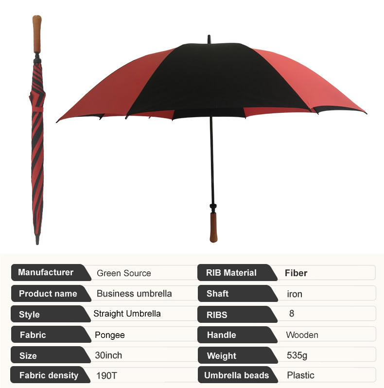 30 inch straight umbrella