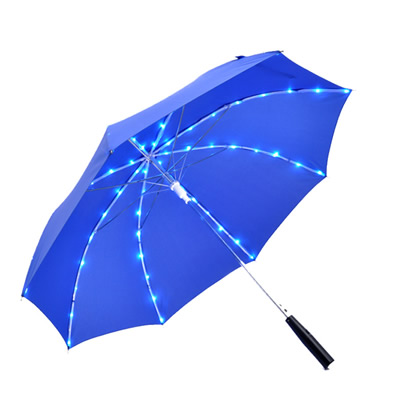 led lighted umbrella