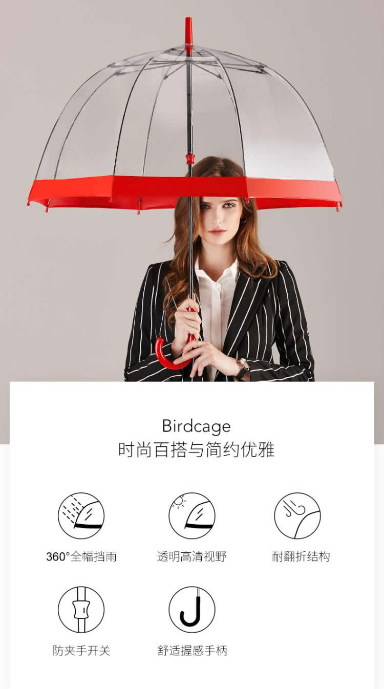 Apollo Transparent Umbrella