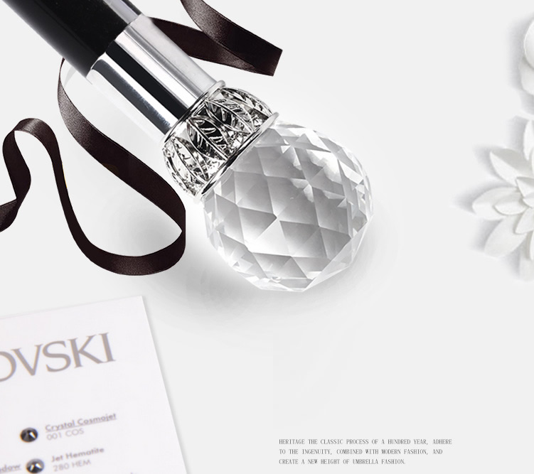 crystal ball handle umbrella