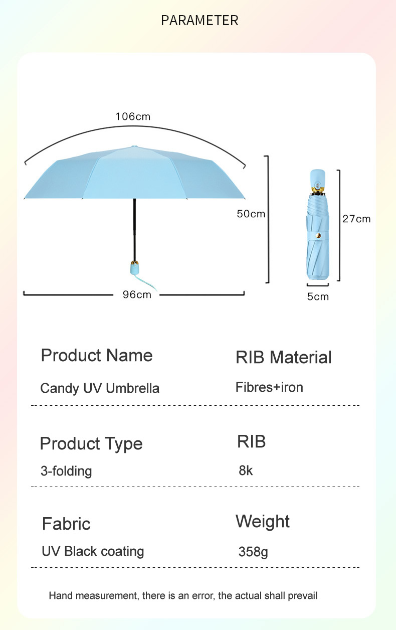 automatic umbrella size