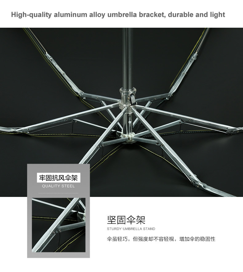 Aluminum alloy umbrella rib