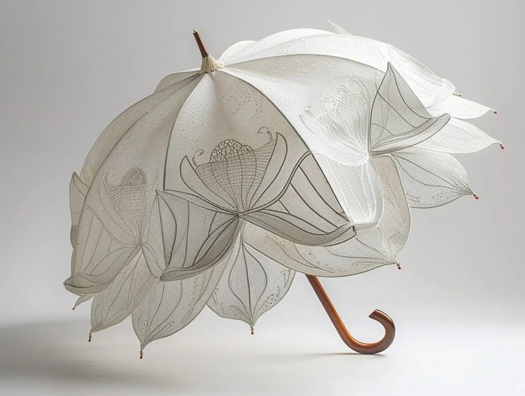 flowers umbrella