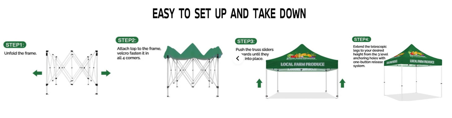 Outdoor Advertising Tents