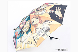 Anime Cartoon Printing One Piece Umbrella