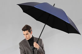 Custom solutions for advertising umbrellas in the financial sector