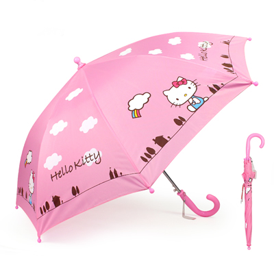 Kitty cartoon kids umbrella