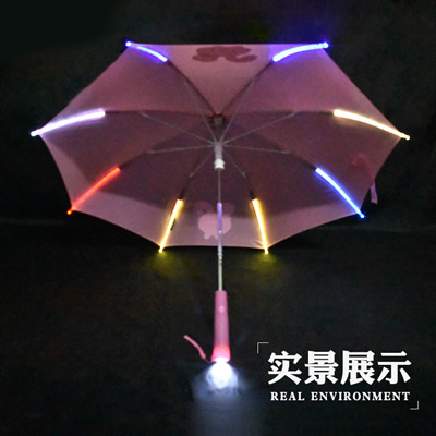 led kids light umbrella
