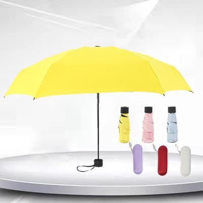 Five-fold mini umbrella