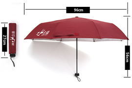 Custom folding advertising umbrella shipping