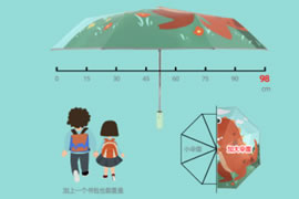 Umbrella accessories in English