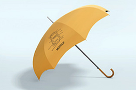 Customised umbrellas|Which style is better for giveaways