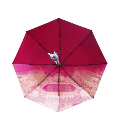 Digitally printed gift umbrella