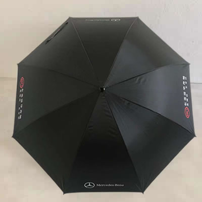 Silver Rubber Golf Umbrella