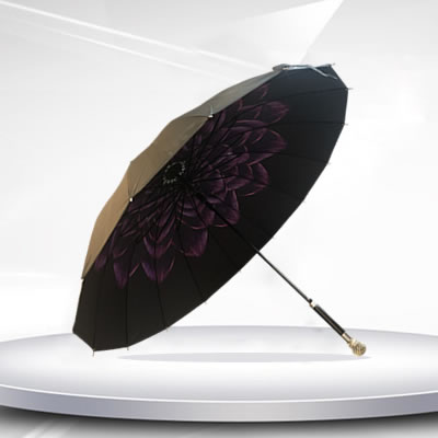 Crystal handle umbrella
