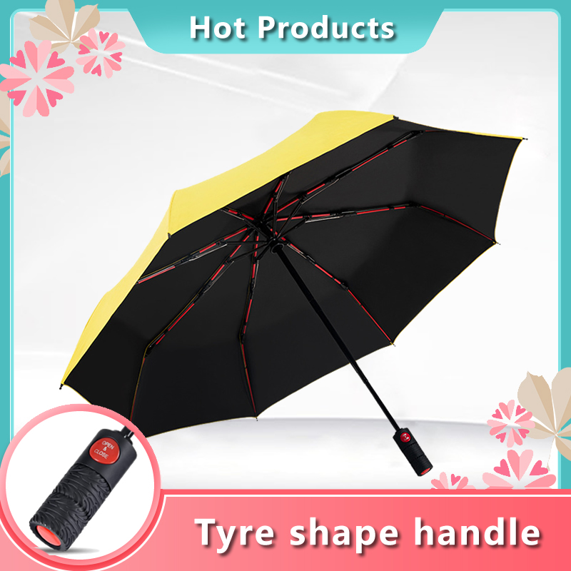Tire handle umbrella