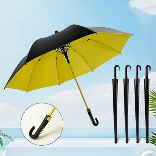 Yellow Blue Red Umbrella