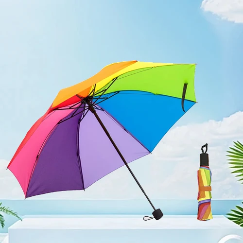 Rainbow Folding Umbrella