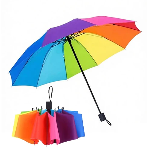 Rainbow Folding Umbrella Rainbow Folding Umbrella